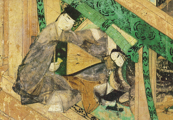 Scene from the Tale of Genji picture scroll Scene from the Tale of Genji picture scroll